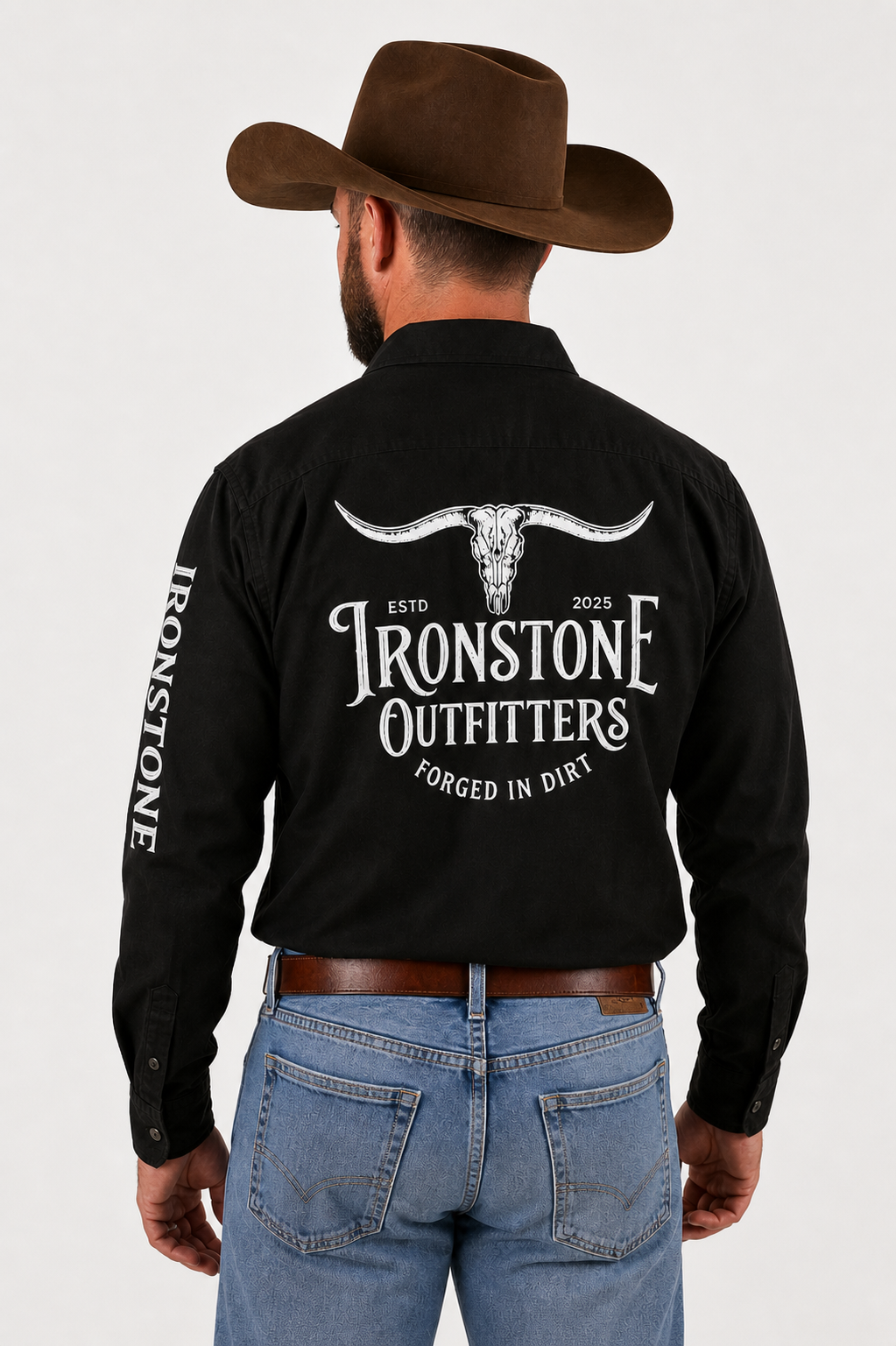 Ironstone Staple Work Shirt - Black