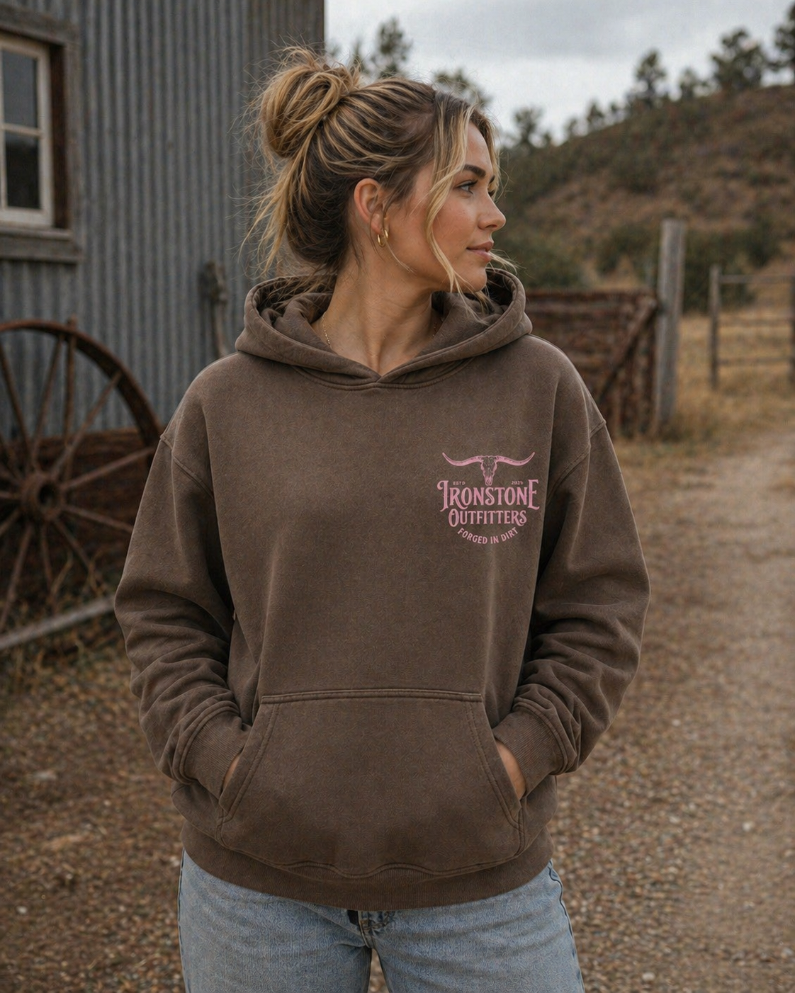 Women’s Ironstone hoodie (PRE ORDER)