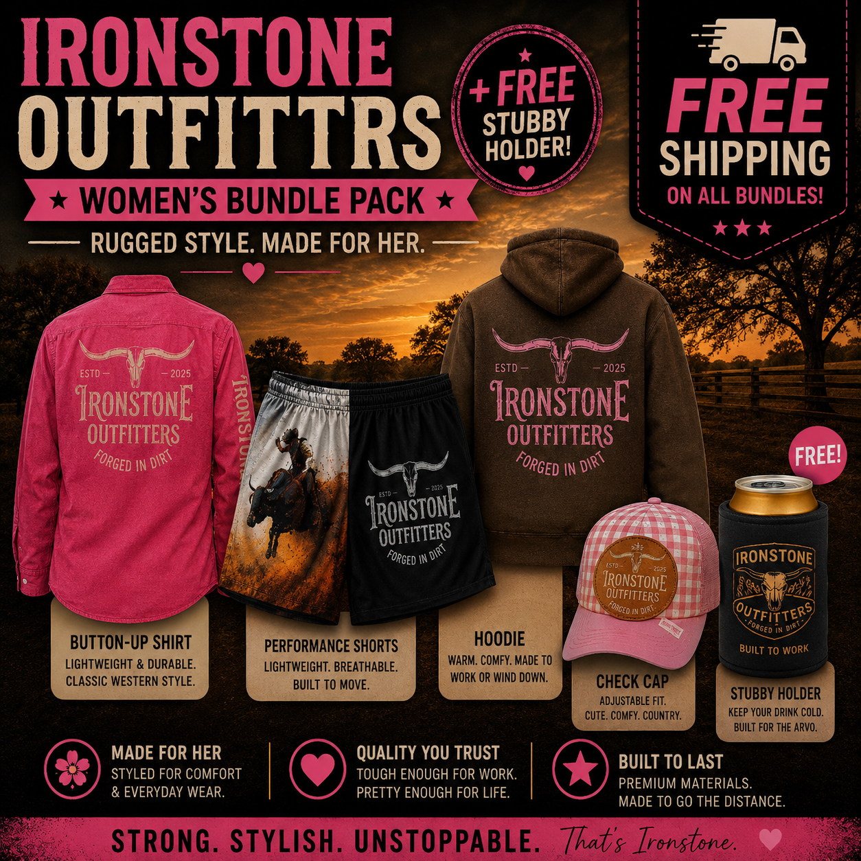 Women’s ironstone bundles (PRE ORDER)