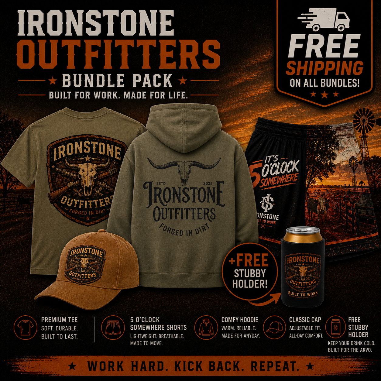 Ironstone male bundle (PRE ORDER)